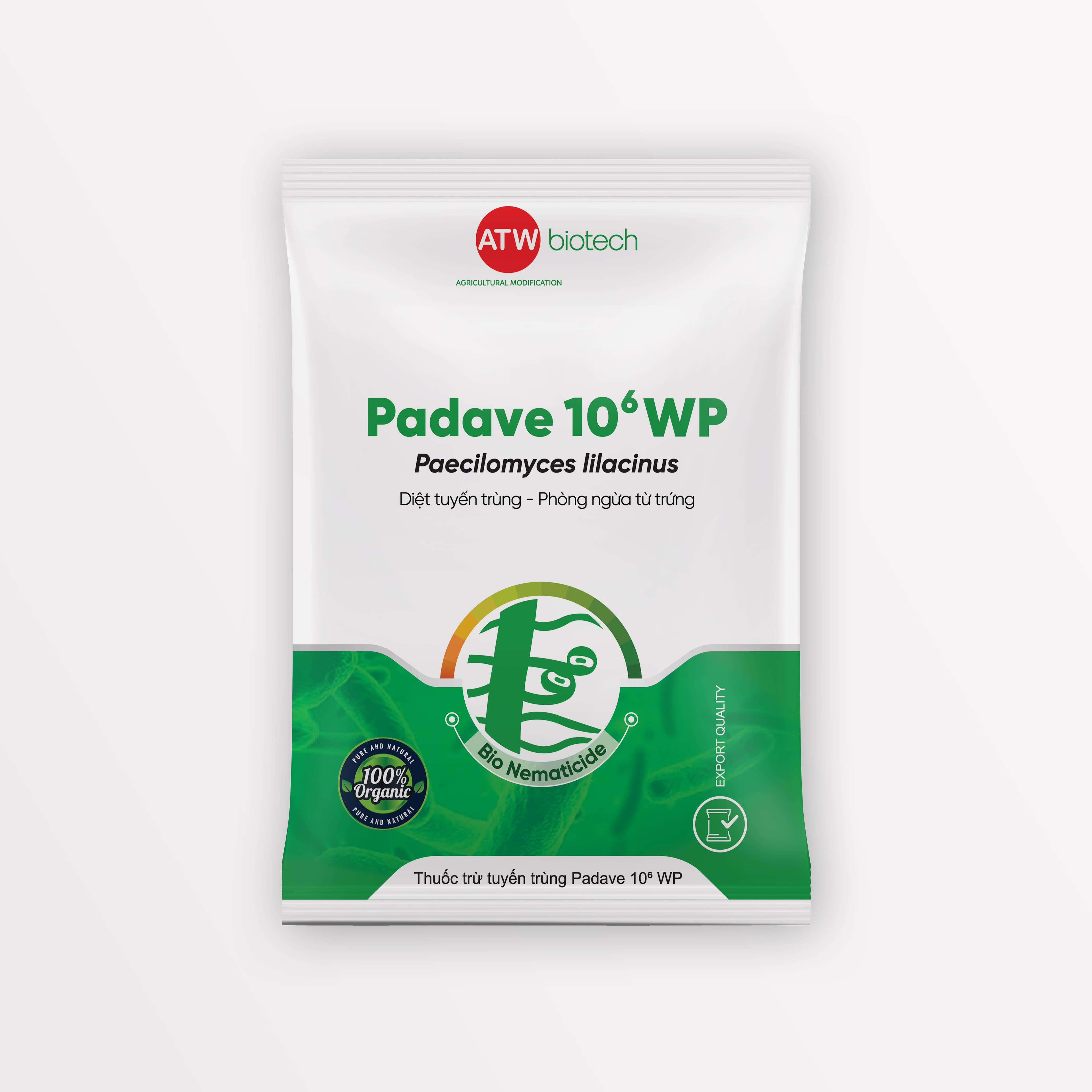 Quét sạch Tuyến Trùng - Đặc trị tuyến trùng Padave 10⁶ WP