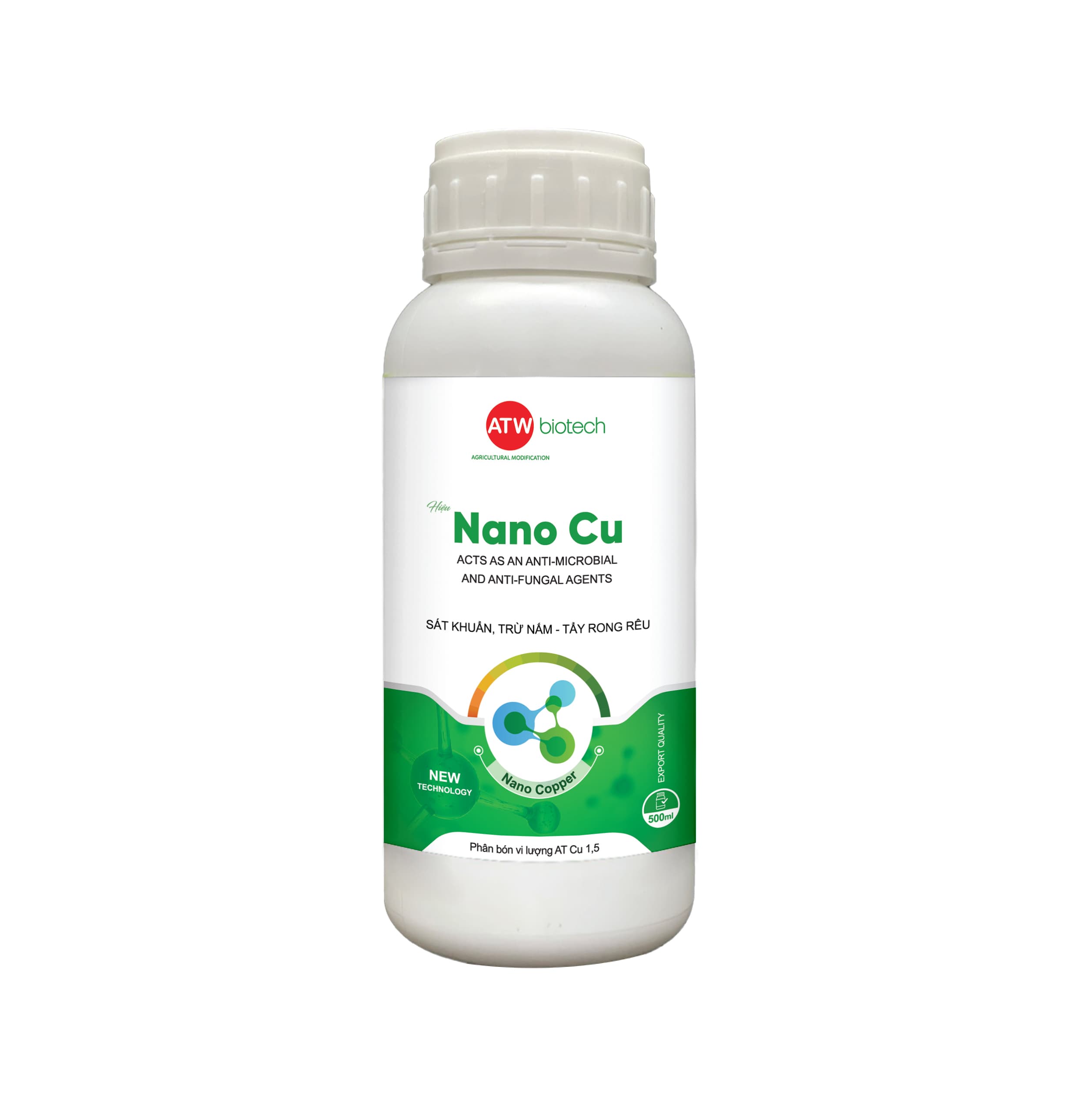 RỬA VƯỜN SẠCH NẤM BỆNH - Nano CU