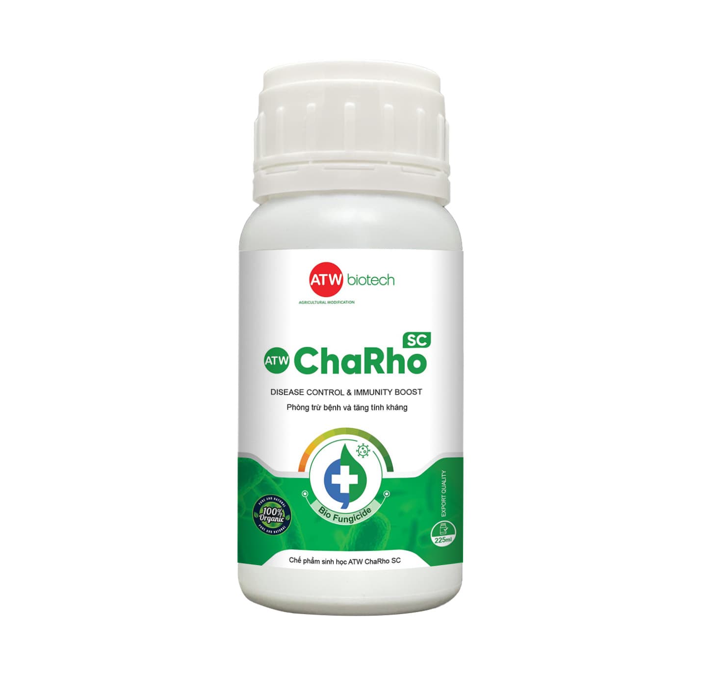 Trừ nấm sinh học phổ rộng công nghệ Nano - ATW ChaRho SC
