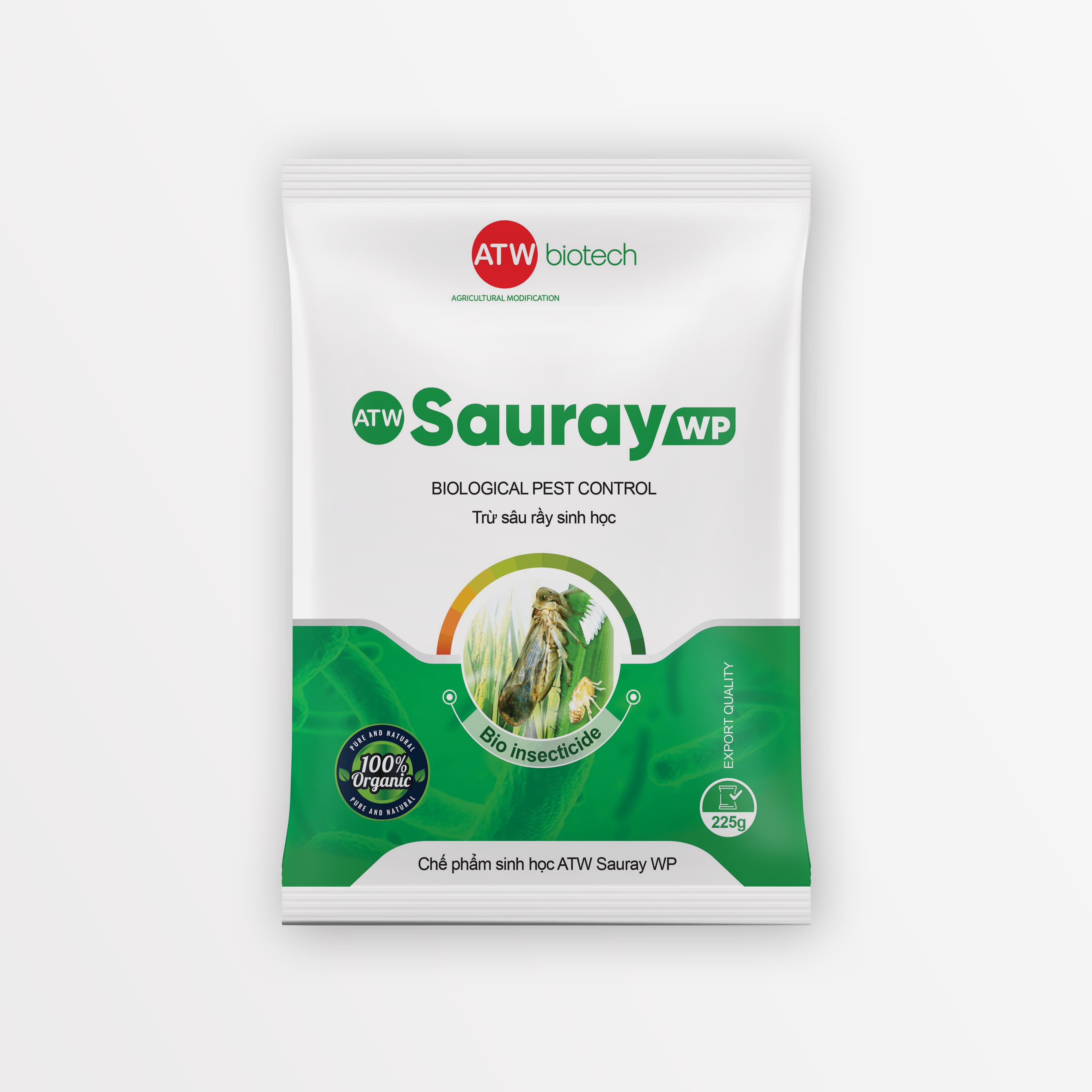 Trừ sâu bệnh, côn trùng gây hại sinh học - ATW Sauray WP